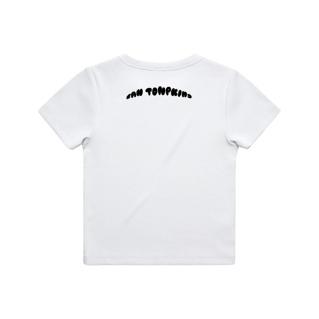 Sam Tompkins - Numb White Ladies Baby Tee