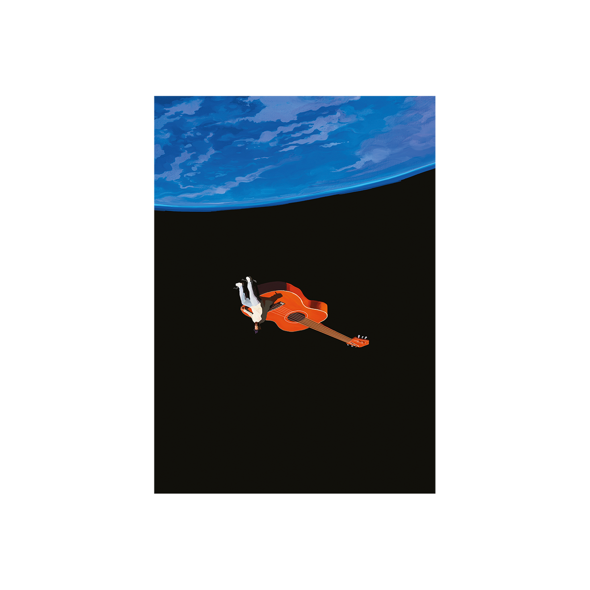 Sam Tompkins - talking to the moon poster
