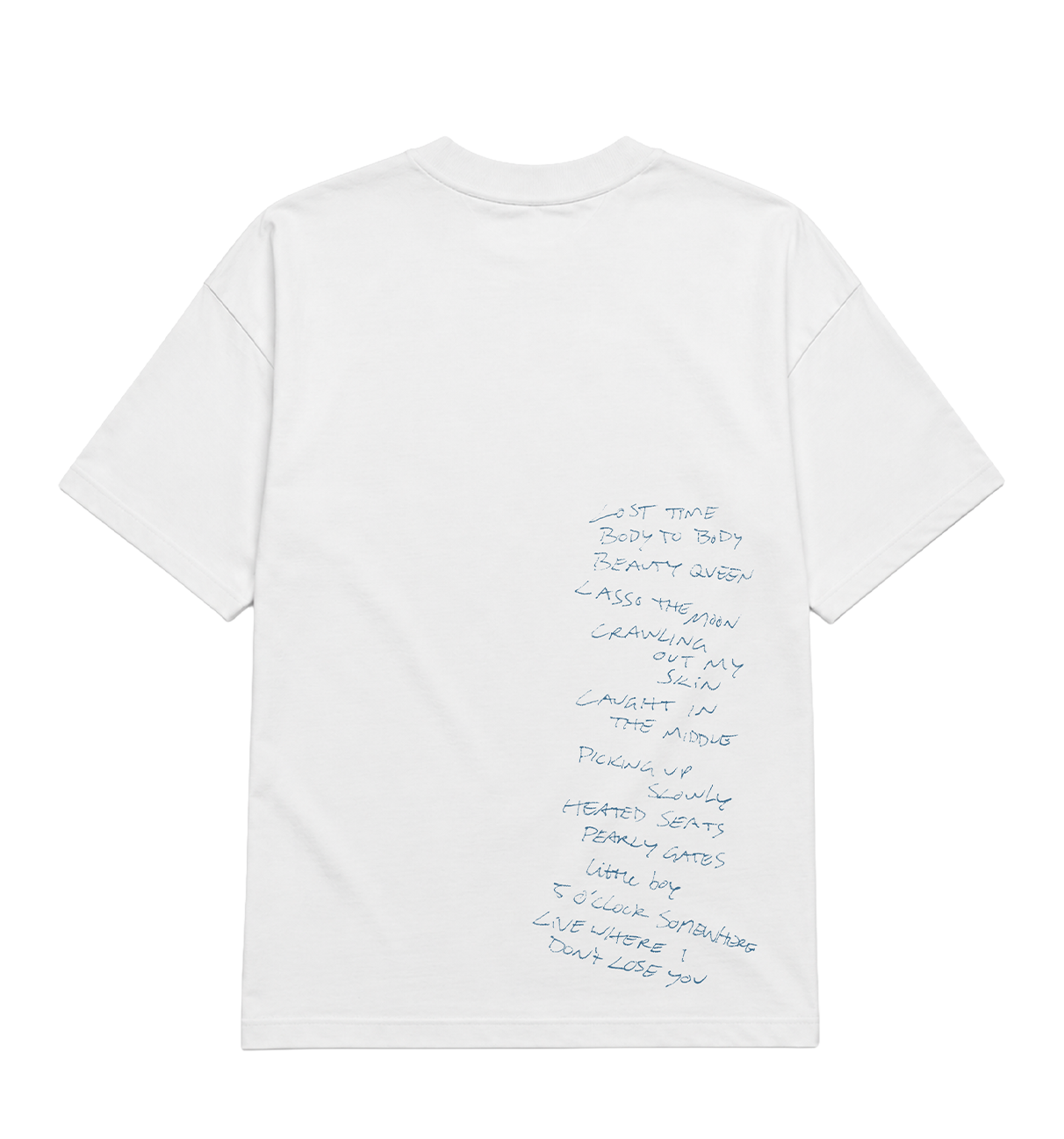 Sam Tompkins - are we gonna sing? white t-shirt